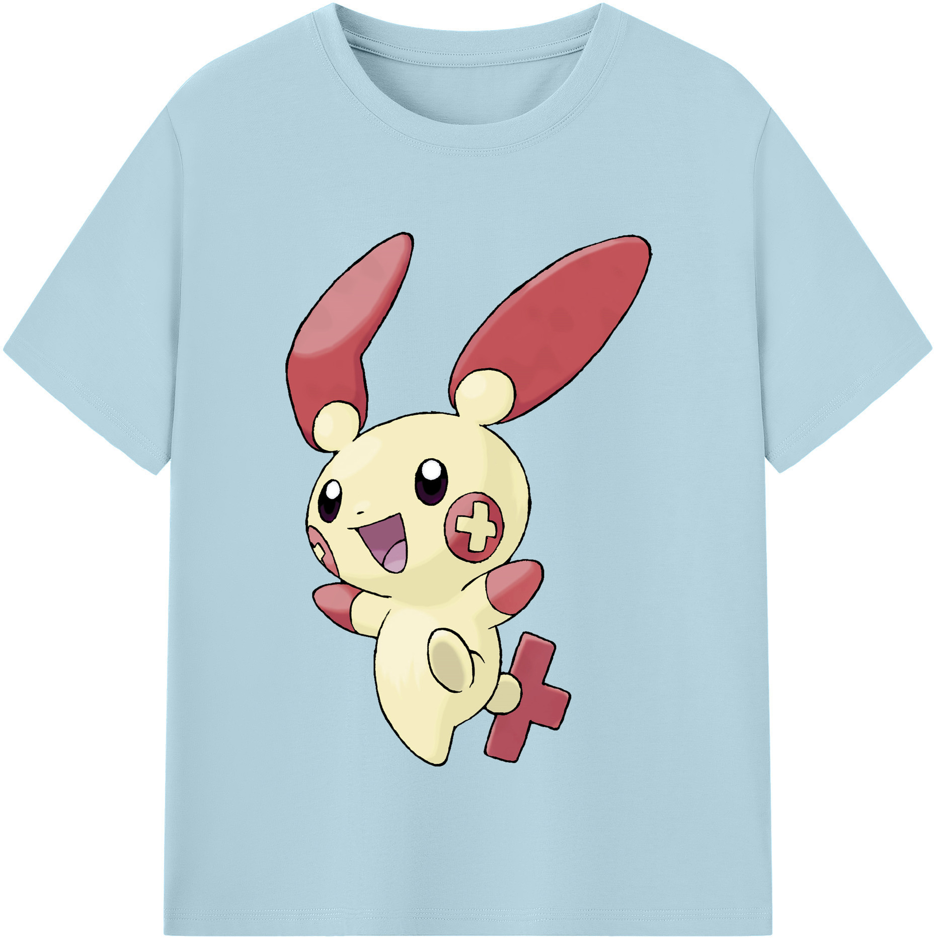 （画像用） ポケットモンスター Pokémon 綿100％半袖Tシャツ（フロントプリント）